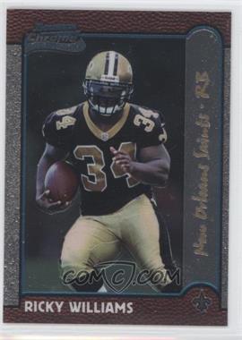 1999 Bowman Chrome - [Base] - Gold #182 - Ricky Williams