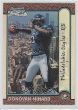 1999 Bowman Chrome - [Base] - Interstate Refractors Without Serial Number #168 - Donovan McNabb