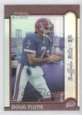 1999 Bowman Chrome - [Base] - Interstate Refractors #20 - Doug Flutie /100