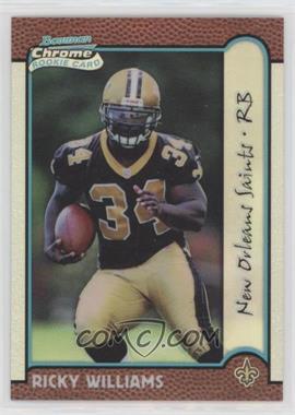 1999 Bowman Chrome - [Base] - Refractors #182 - Ricky Williams