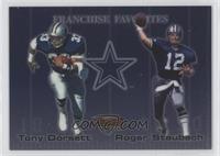 Tony Dorsett, Roger Staubach