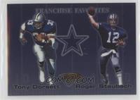 Tony Dorsett, Roger Staubach