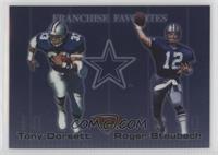 Tony Dorsett, Roger Staubach