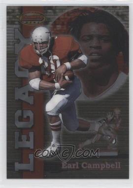 1999 Bowman's Best - Legacy #L2 - Earl Campbell