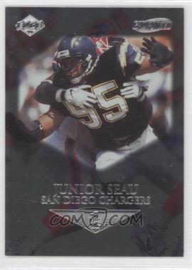 1999 Collector's Edge 1st Place - [Base] - Galvanized #129 - Junior Seau /500