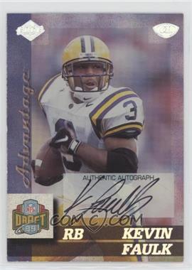 1999 Collector's Edge Advantage - [Base] - Rookie Autographs #165 - Kevin Faulk