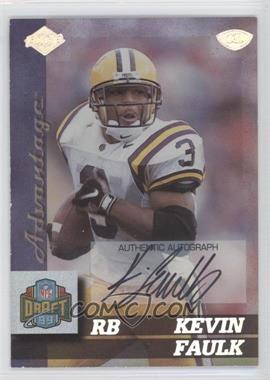 1999 Collector's Edge Advantage - [Base] - Rookie Autographs #165 - Kevin Faulk