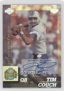 1999 Collector's Edge Advantage - [Base] - Rookie Blue Ink Autographs #159 - Tim Couch