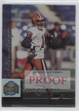 1999 Collector's Edge Advantage - [Base] - Rookie Unsigned Proofs Missing Foil #172 - Kevin Johnson