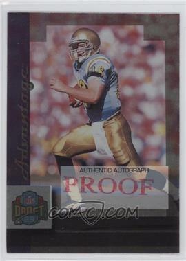 1999 Collector's Edge Advantage - [Base] - Rookie Unsigned Proofs Missing Foil #180 - Cade McNown