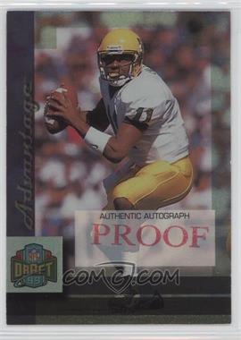 1999 Collector's Edge Advantage - [Base] - Rookie Unsigned Proofs Missing Foil #183 - Akili Smith