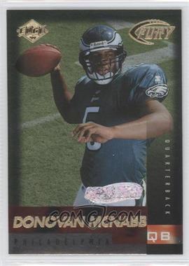 1999 Collector's Edge Fury - [Base] - Gold Ingot #186 - Rookie - Donovan McNabb