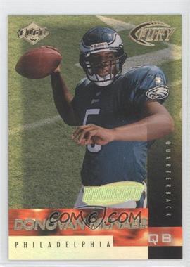 1999 Collector's Edge Fury - [Base] - HoloGold Missing Serial Number #186 - Rookie - Donovan McNabb