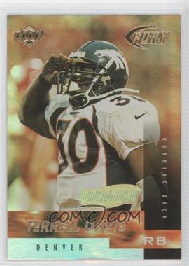 1999 Collector's Edge Fury - [Base] - Hologold #33 - Terrell Davis /50