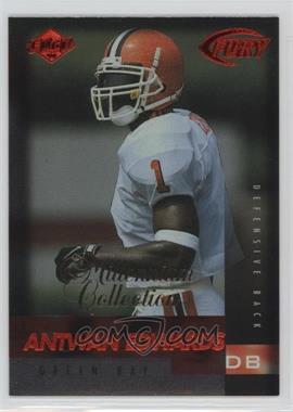 1999 Collector's Edge Fury - [Base] - Millennium Collection Red #163 - Rookie - Antwan Edwards