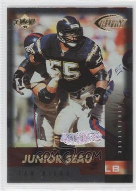 1999 Collector's Edge Fury - [Base] - Preview Galvanized #121 - Junior Seau