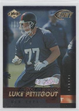 1999 Collector's Edge Fury - [Base] - Preview Galvanized #190 - Rookie - Luke Petitgout