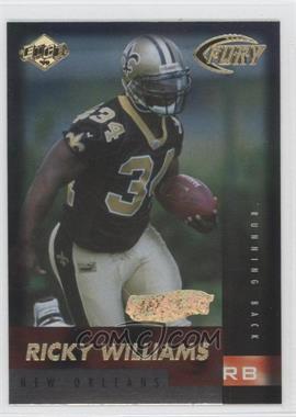 1999 Collector's Edge Fury - [Base] - Preview Galvanized #196 - Rookie - Ricky Williams