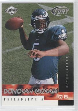 1999 Collector's Edge Fury - [Base] #186 - Rookie - Donovan McNabb