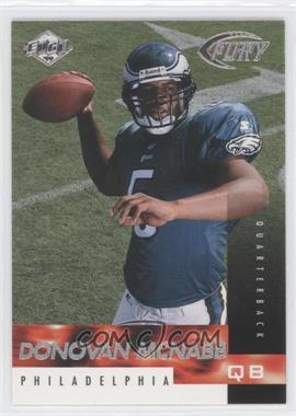 1999 Collector's Edge Fury - [Base] #186 - Rookie - Donovan McNabb