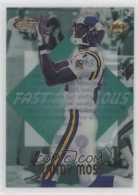 1999 Collector's Edge Fury - Fast and Furious - Preview #FF-14 - Randy Moss