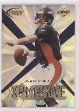 1999 Collector's Edge Fury - Xplosive #5 - John Elway
