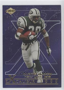 1999 Collector's Edge Masters - Excalibur - Missing Serial Number #X25 - Curtis Martin