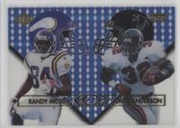 Randy Moss, Jamal Anderson #/1,000