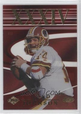 1999 Collector's Edge Masters - Quest #Q19 - Brad Johnson /3000