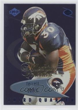 1999 Collector's Edge Odyssey - [Base] - Millennium Collection Blue #175 - Terrell Davis