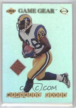 1999 Collector's Edge Odyssey - Game Gear Footballs #GG3.2 - Marshall Faulk