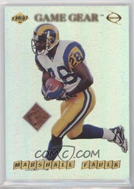 1999 Collector's Edge Odyssey - Game Gear Footballs #GG3.2 - Marshall Faulk