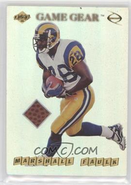 1999 Collector's Edge Odyssey - Game Gear Footballs #GG3.2 - Marshall Faulk