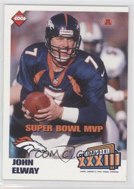 1999 Collector's Edge Super Bowl XXXIII - [Base] #B4 - John Elway