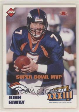 1999 Collector's Edge Super Bowl XXXIII - [Base] #B4 - John Elway