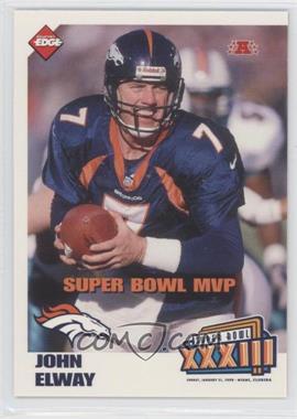 1999 Collector's Edge Super Bowl XXXIII - [Base] #B4 - John Elway