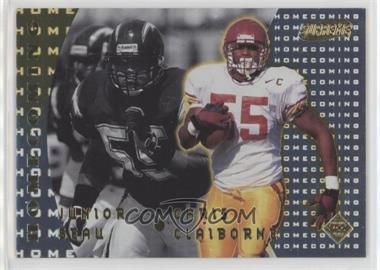 1999 Collector's Edge Supreme - Homecoming #HC-06 - Junior Seau, Chris Claiborne