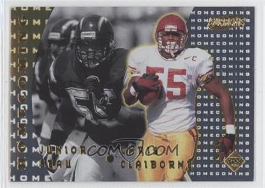 1999 Collector's Edge Supreme - Homecoming #HC-06 - Junior Seau, Chris Claiborne