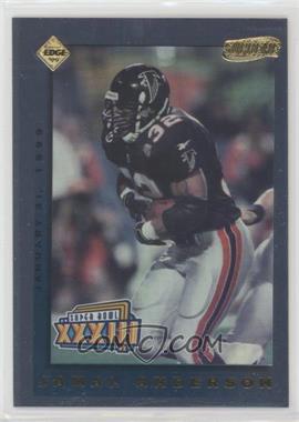 1999 Collector's Edge Supreme - Super Bowl XXXIII Supremacy - Preview #S-4 - Jamal Anderson