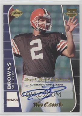 1999 Collector's Edge Triumph - Signed, Sealed & Delivered - Blue Ink Missing Serial Number #TC - Tim Couch