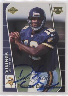 1999 Collector's Edge Triumph - Signed, Sealed & Delivered - Blue Ink #DC - Daunte Culpepper /40