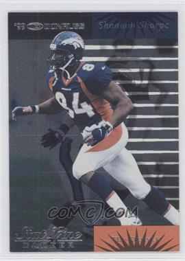 1999 Donruss - [Base] - Stat Line Career #39 - Shannon Sharpe /106