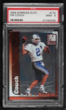 1999 Donruss Elite - [Base] #170 - Tim Couch [PSA 9 MINT]