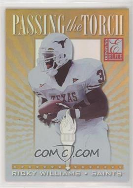 1999 Donruss Elite - Passing the Torch #9 - Ricky Williams /1500