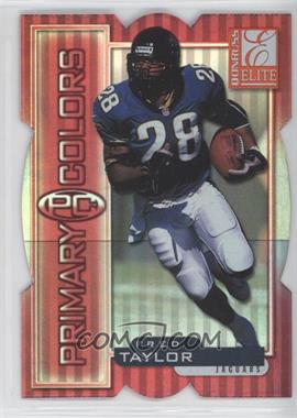 1999 Donruss Elite - Primary Colors - Red Die-Cut #25 - Fred Taylor /75