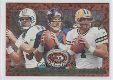 1999 Donruss Preferred QBC - [Base] #45 - John Elway, Dan Marino, Brett Favre