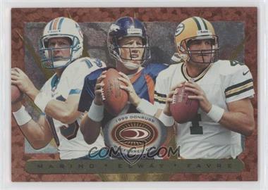 1999 Donruss Preferred QBC - [Base] #45 - John Elway, Dan Marino, Brett Favre [EX to NM]