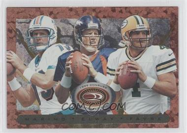 1999 Donruss Preferred QBC - [Base] #45 - John Elway, Dan Marino, Brett Favre