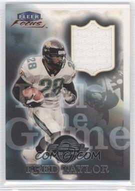 1999 Fleer Focus - Feel The Game #4FG - Fred Taylor