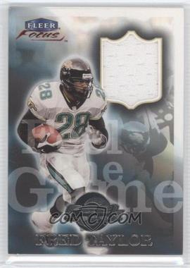 1999 Fleer Focus - Feel The Game #4FG - Fred Taylor